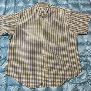 EUC Mens Polo Jeans Short Sleeve Button Up Tee Sz XXL Retail $78